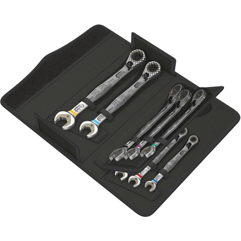 Wera 8 Piece Joker 6001 Combination Ratchet Spanner Set Imperial