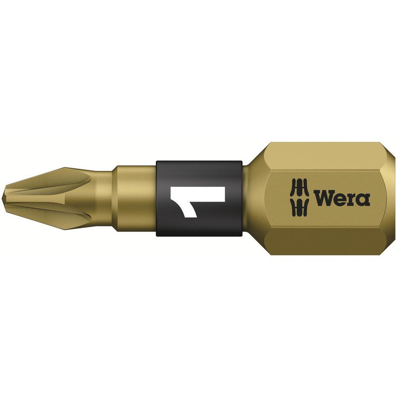 Wera 855/1 PZ BTH BiTorsion Extra Hard Pozi Screwdriver Bits PZ3 25mm Pack of 1