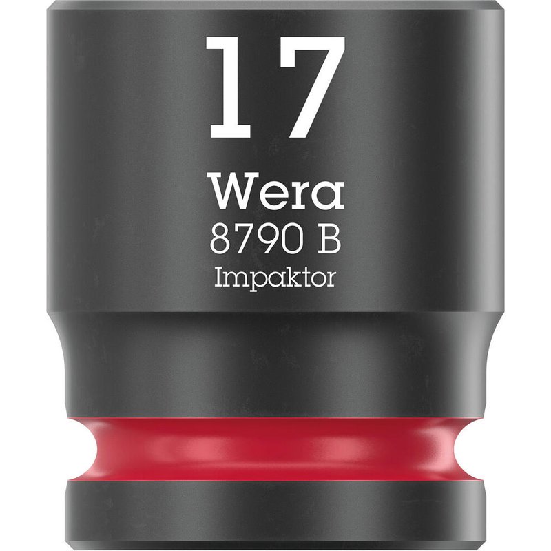 Wera Zyklop B Impaktor 3/8" Drive Hexagon Impact Socket 3/8" 17mm