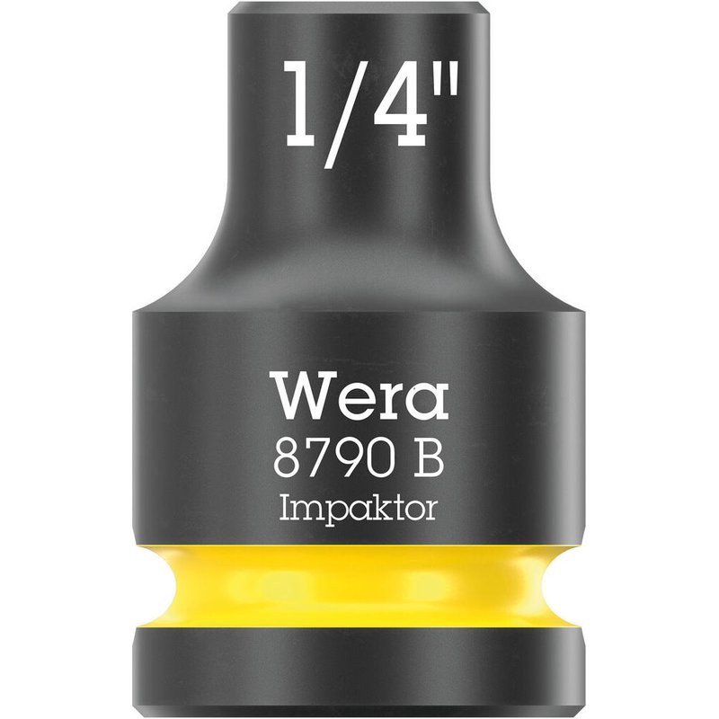 Wera 8790 B Zyklop 3/8" Drive Hexagon Impaktor Socket Imperial 3/8" 1/4"