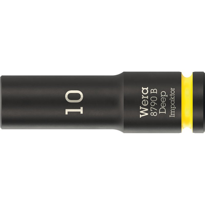 Wera 8790 B Impaktor 3/8" Drive Deep Hexagon Impact Socket 3/8" 10mm