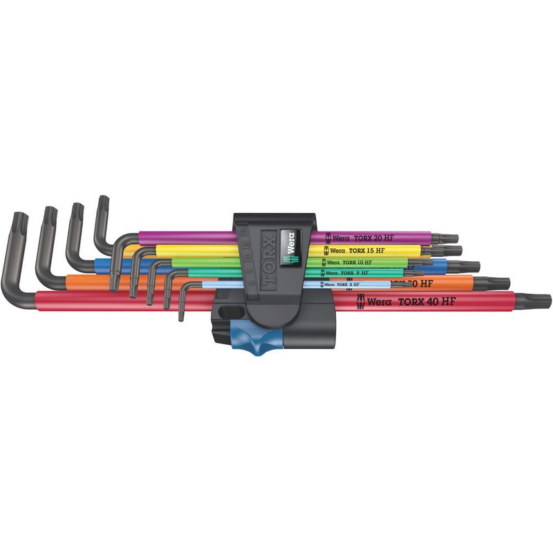 Wera 9 Piece 967/9 TX XL Multicolour Torx Key Set