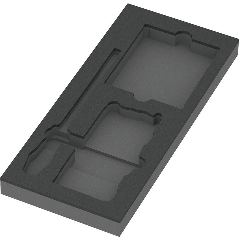 Wera Empty Foam Insert Tray for 9750 KK and Tool Check Plus Set