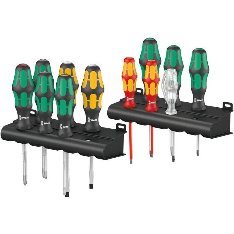 Wera 11 Piece Kraftform Plus XXL 2 Screwdriver Set