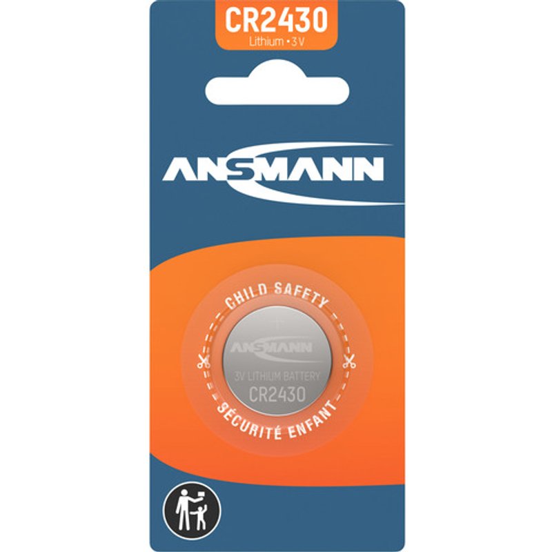 ANSMANN 5020092 Knopfzelle CR2430 3V Lithium