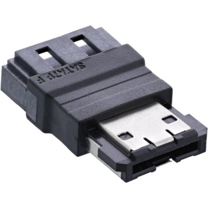 InLine® eSATA auf SATA Adapter, eSATA Stecker an SATA Buchse