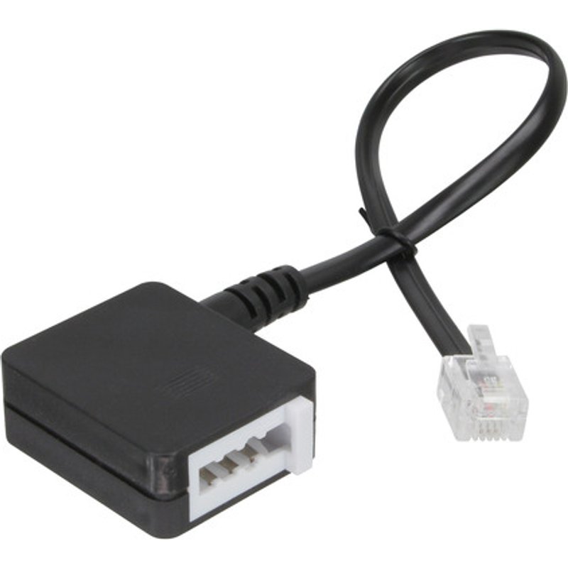 InLine® TAE Adapterkabel, RJ11 Stecker auf TAE-N Buchse