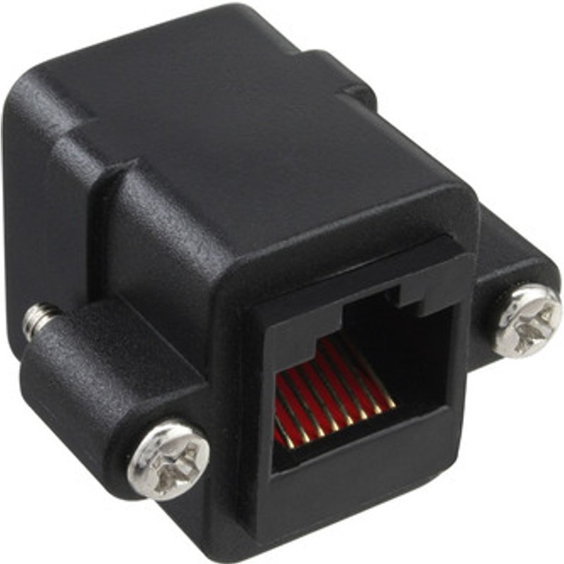 InLine® Patchkabelkupplung, UTP, 2x RJ45 Buchse, zum Einbau