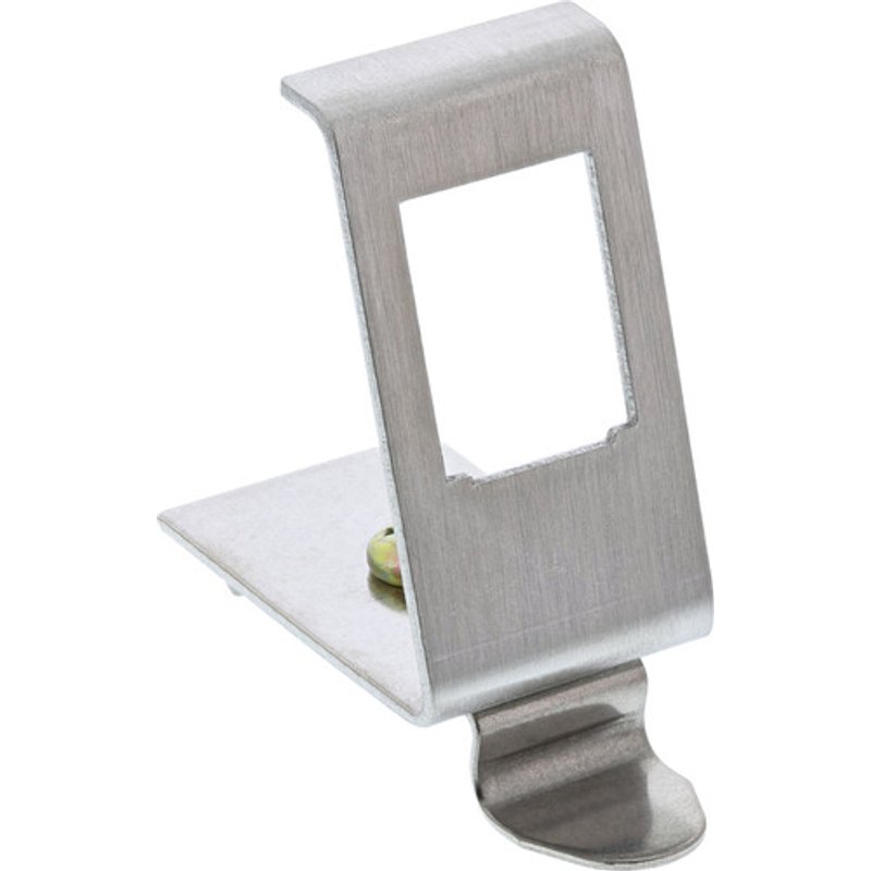 InLine® Keystone SNAP-In Metall-Modulhalter, 1-fach für Hutschiene
