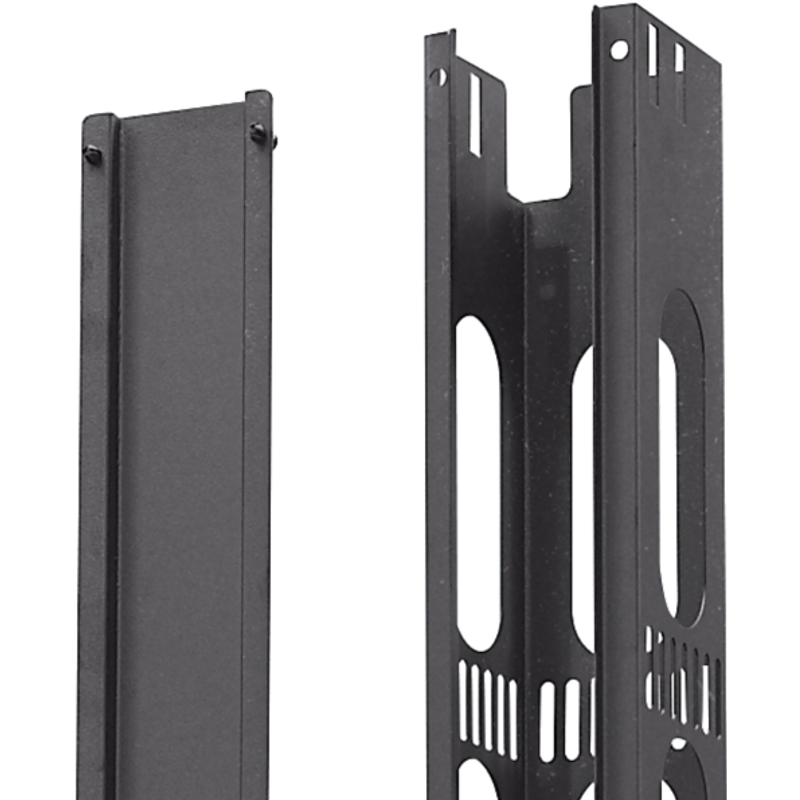 Vertikales Kabelmanagement 42HE, 1 Stk., RAL9005, für PRO
