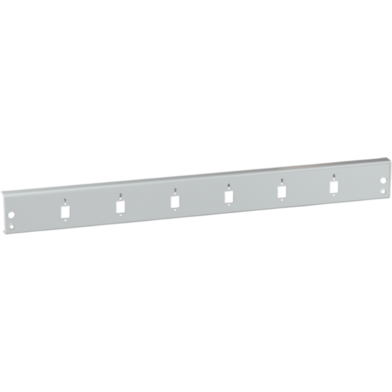 Frontblende 24 x SC Simplex/E2000®, Simplex/MTRJ/LC Duplex, schwarz