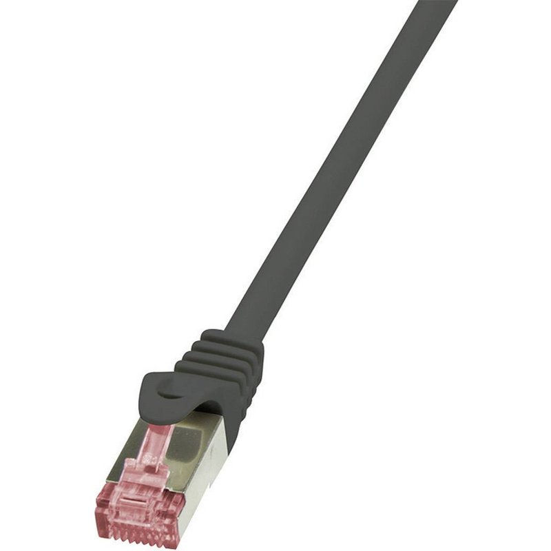 Logilink Patchkabel CAT6 S/FTP AWG27 PIMF 0,50m schw.