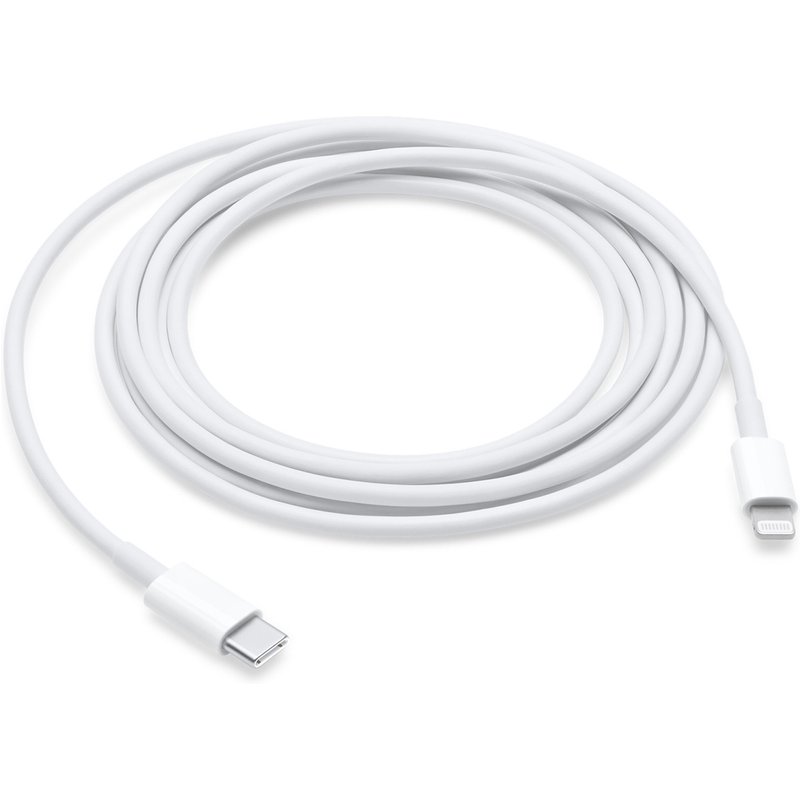 Apple Câble de chargement USB-C vers Lightning - 2 mètres - Blanc