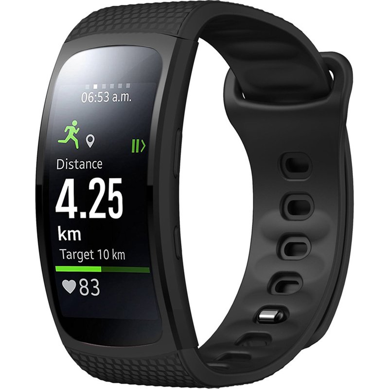 imoshion Bracelet silicone Samsung Gear Fit 2 / 2 Pro - Noir