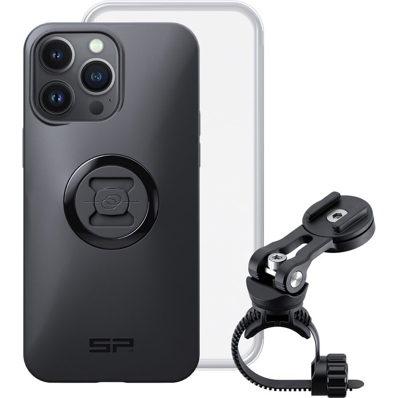 SP Connect Bike Bundle II - Support de téléphone pour vélo Apple iPhone 14 Pro Max - Noir