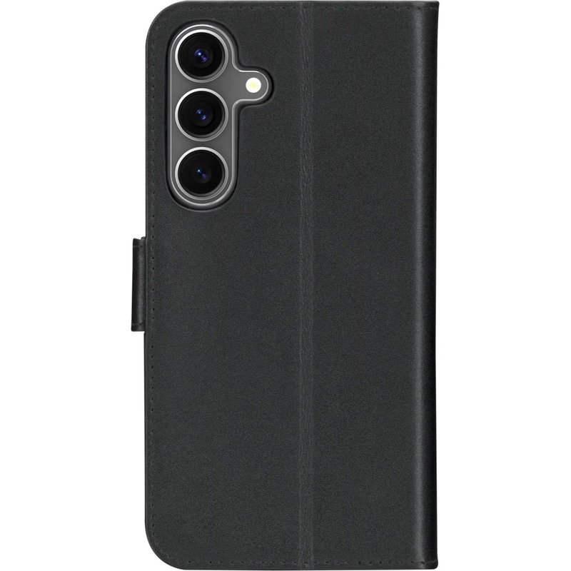 Coque Samsung Galaxy S25 Plus - Cuir véritable - dbramante1928 Coque portefeuille - étui téléphone Noir