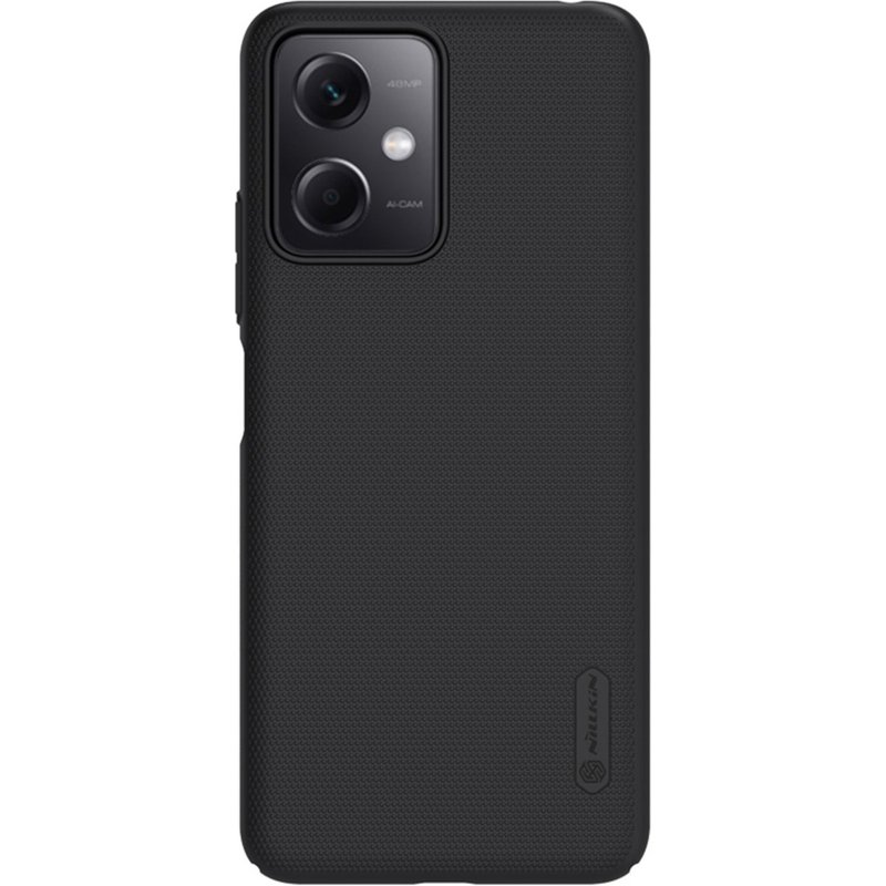 Coque Xiaomi Redmi Note 12 - Plastique - Nillkin Coque/Coque rigide - étui téléphone Noir - Design Aucun