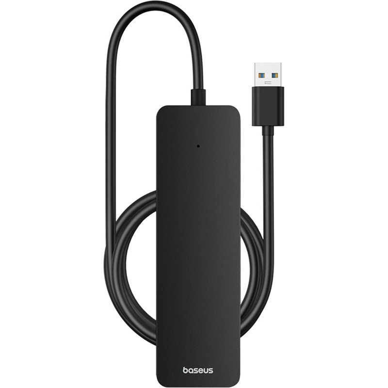 Baseus UltraJoy Lite Concentrateur USB-A 4-in-1 - 100 cm - Station d'accueil - Cluster Black