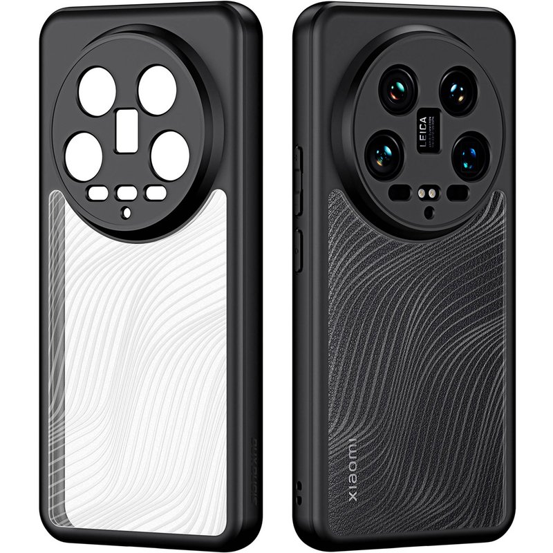 Coque Xiaomi 14 Ultra - Plastique - Dux Ducis Coque/Coque rigide - étui téléphone Transparent - Design Lignes