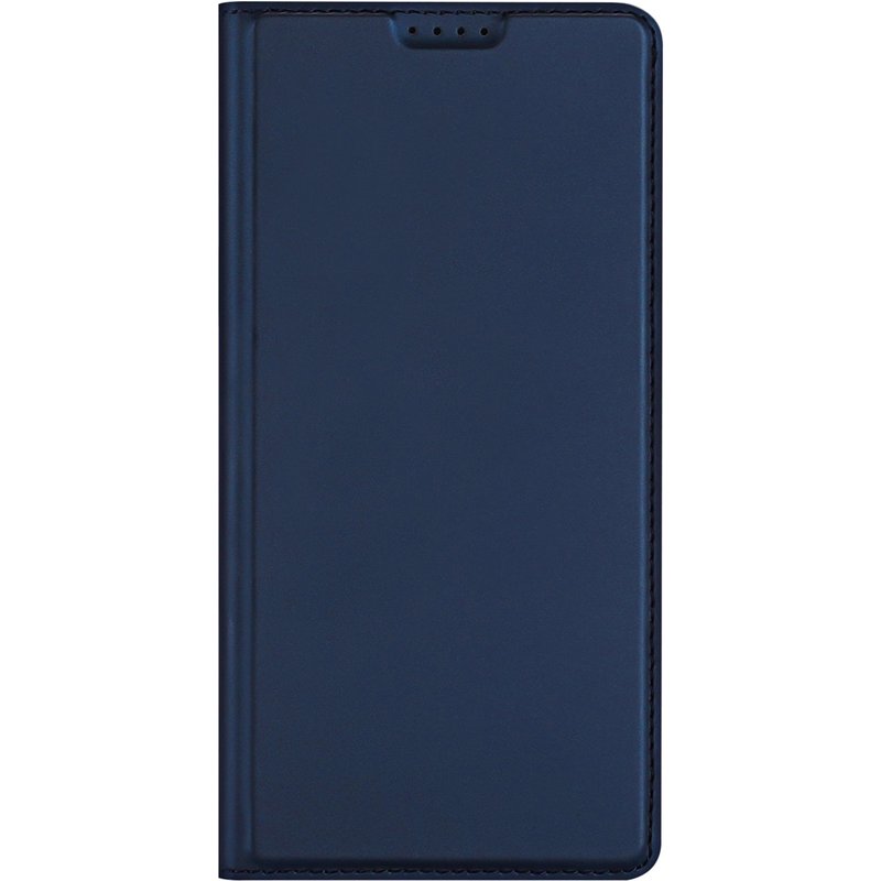 Coque Samsung Galaxy A55 (5G) - Similicuir - Dux Ducis Coque portefeuille - étui téléphone Bleu foncé - Design Aucun