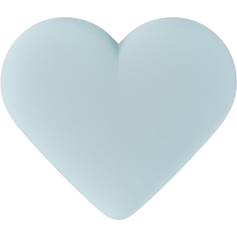 Holdit Silicone Sticker Heart - Mineral Blue