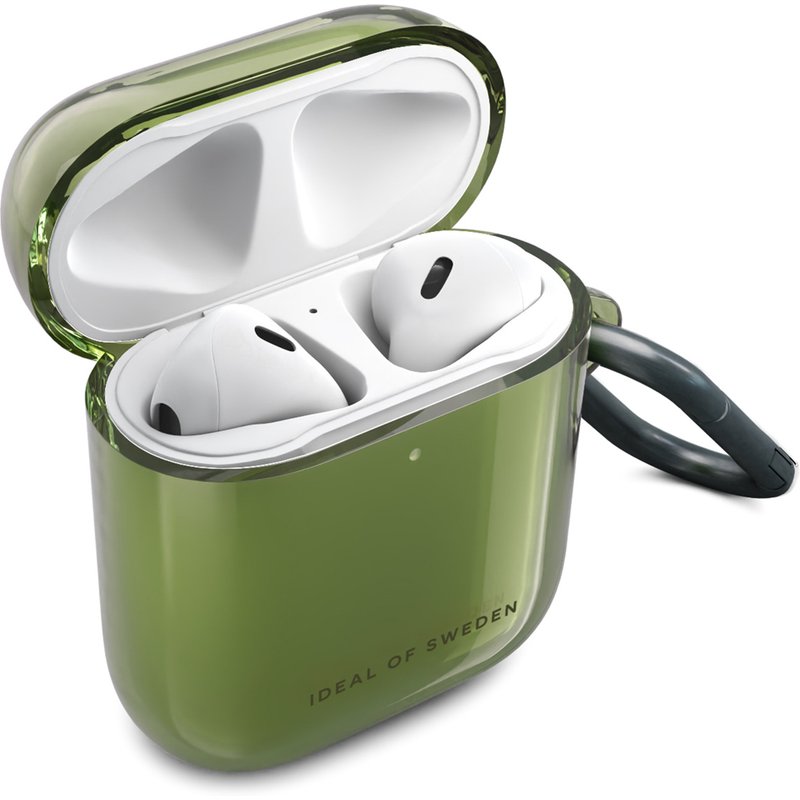 iDeal of Sweden Coque clear Apple AirPods 1 / 2 - Khaki