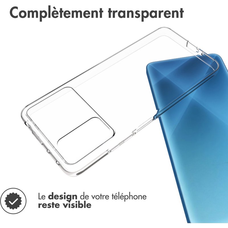 Accezz Coque Clear Xiaomi Poco X4 Pro 5G - Transparent