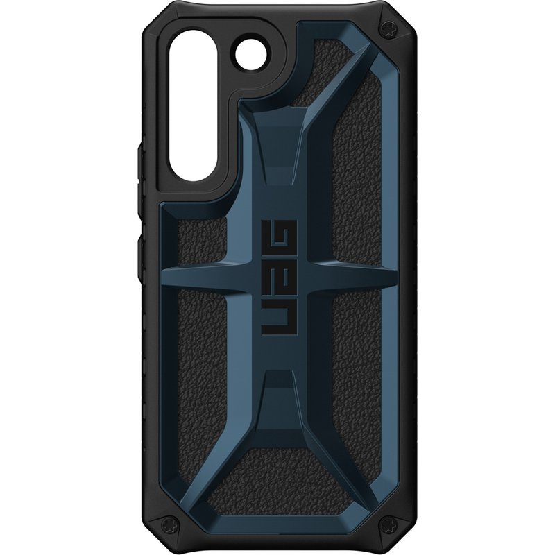 Coque Samsung Galaxy S22 - Plastique - UAG Coque/Coque rigide - étui téléphone Bleu - Shockproof - Design Aucun