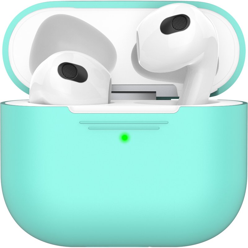 KeyBudz Coque Elevate Protective Silicone Apple AirPods 3 (2021) - Diamond Blue