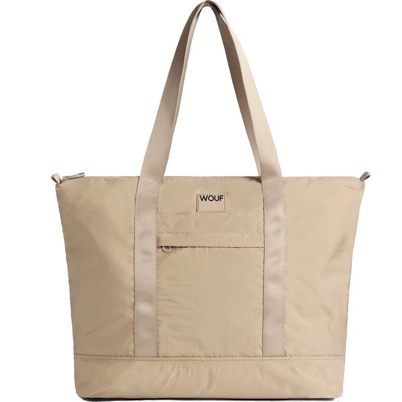 Wouf Downtown Tote Bag - Sac à bandoulière - Oatmilk