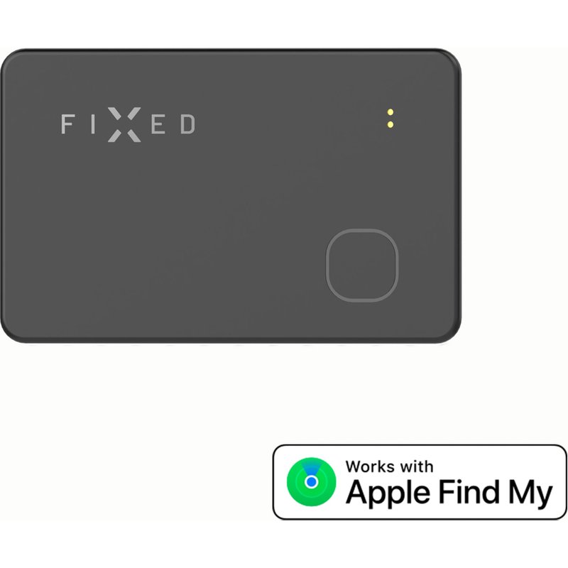 Fixed Tag Card - Tracker Bluetooth pour iOS - Noir