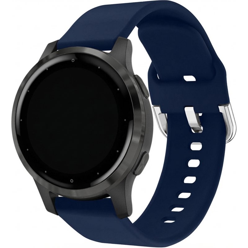 imoshion Bracelet silicone Garmin Vivoactive 4L - Bleu foncé