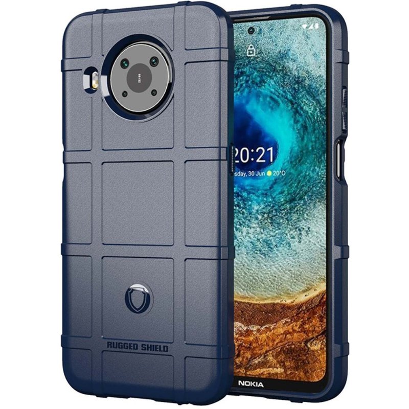 Coque Nokia X20 - Silicones et TPU (doux) - imoshion Coque/Coque silicone - étui téléphone Bleu - Shockproof - Design Aucun