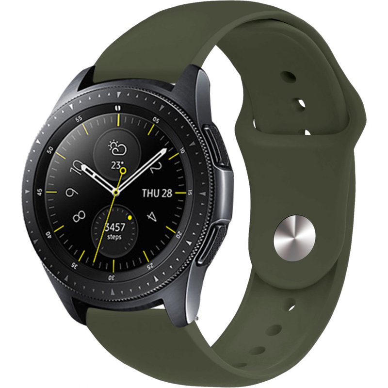 imoshion Bracelet Sport en silicone Samsung Galaxy Watch 7 40/44 mm - Olive Green