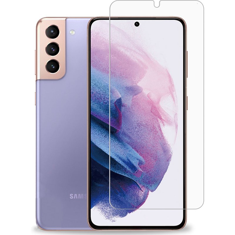 imoshion Protection d'écran en verre trempé 2 pack Samsung Galaxy S21 Plus