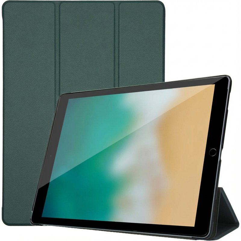 imoshion Coque tablette Trifold Apple iPad Pro 12.9 (2017) / Pro 12.9 (2015) - Vert foncé
