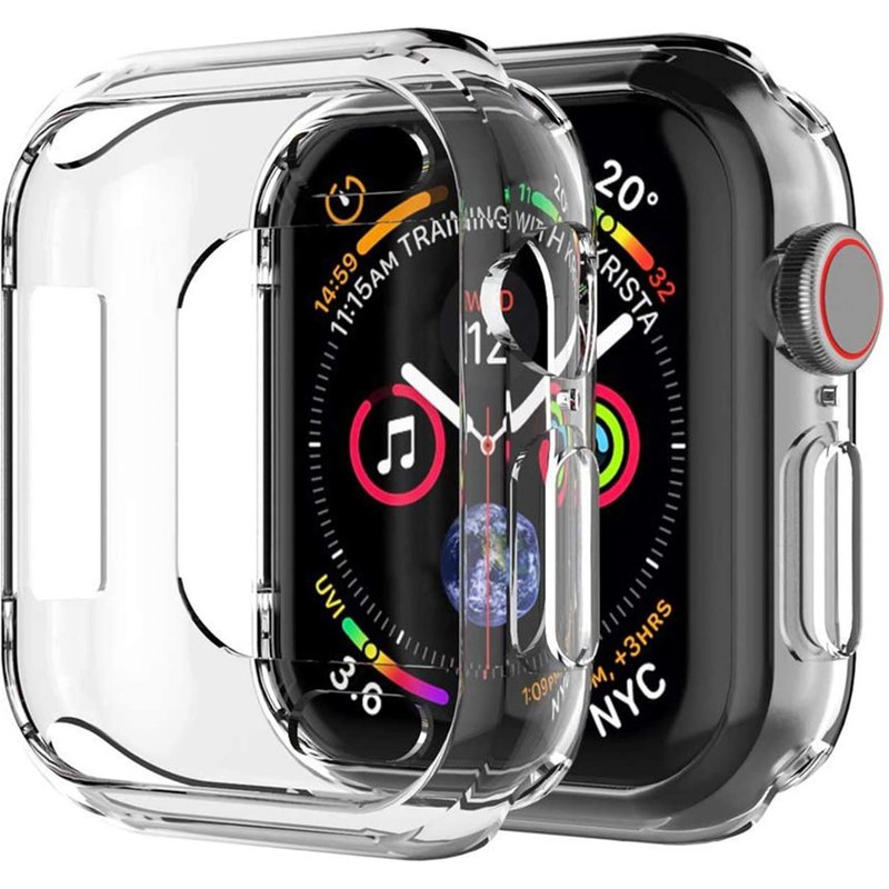 imoshion Coque souple à couVerture complète Apple Watch Series 4 / 5 / 6 / SE - 40 mm - Transparent