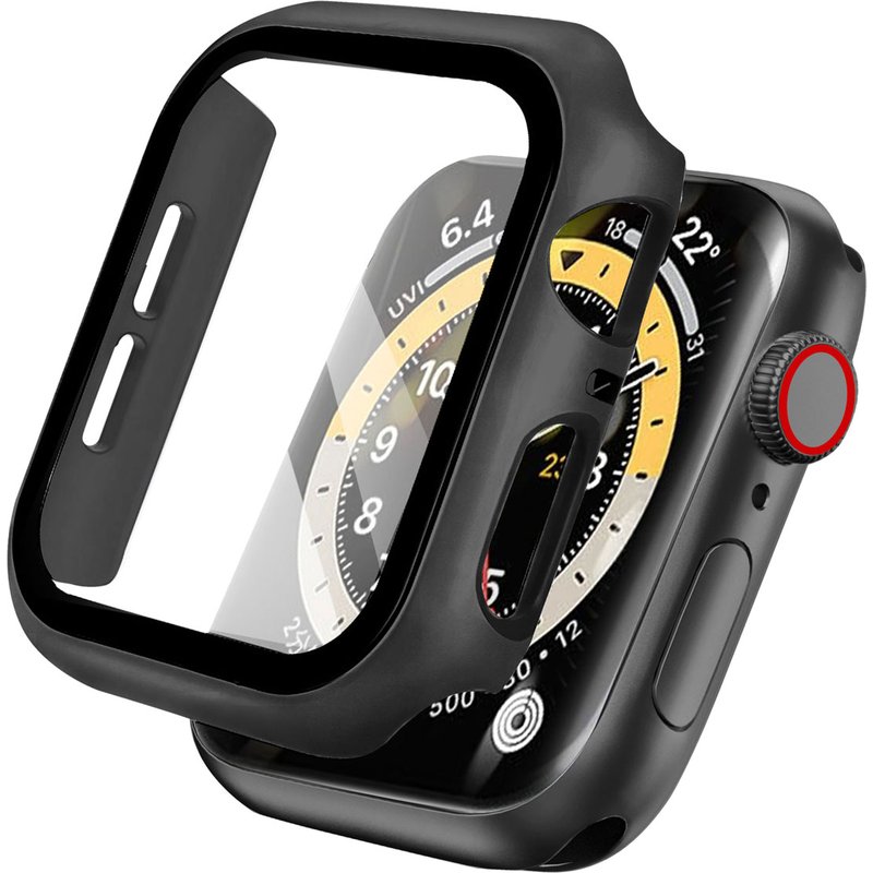 imoshion Coque rigide à couVerture complète Apple Watch 1 / 2 / 3 - 42 mm - Noir