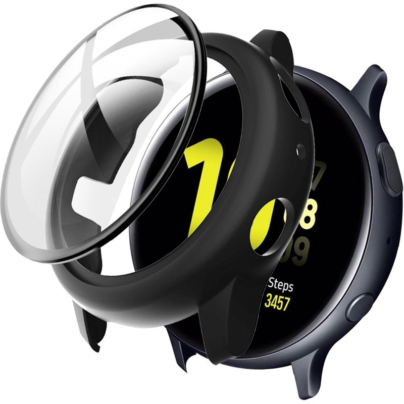 imoshion Coque rigide à couVerture complète Samsung Galaxy Watch Active2 - 44 mm - Noir
