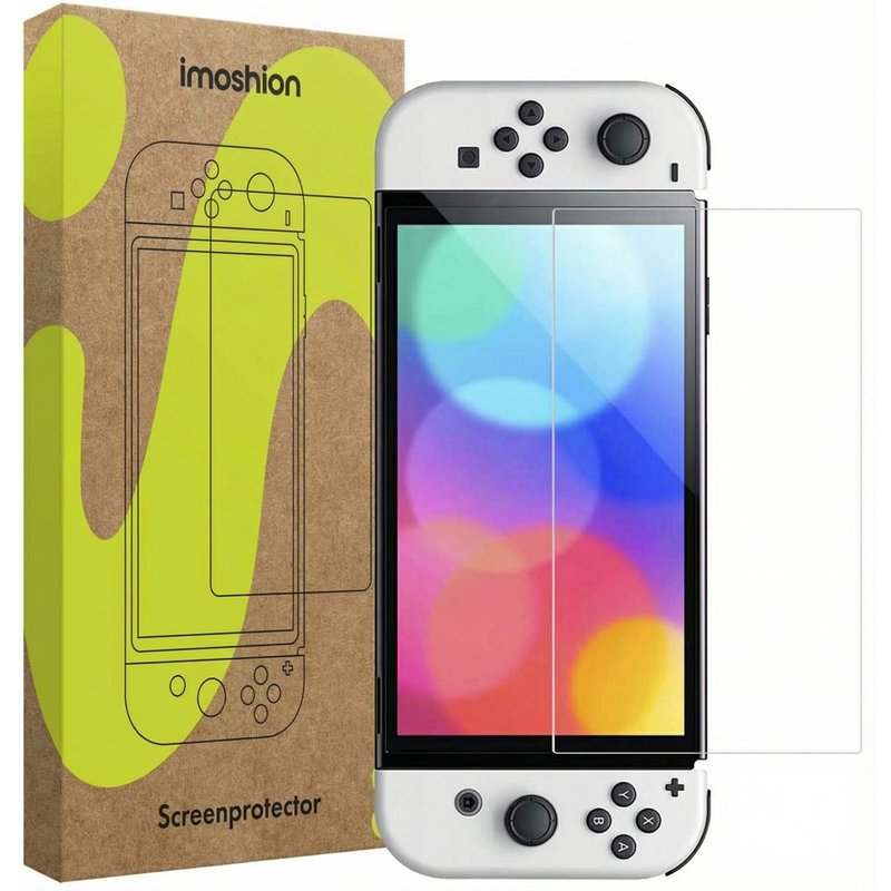 imoshion Protection d'écran en verre trempé Nintendo Switch OLED