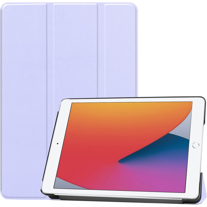 imoshion Coque tablette Trifold Apple iPad 9 (2021) 10.2 pouces / iPad 8 (2020) 10.2 pouces / iPad 7 (2019) 10.2 pouces - Lila
