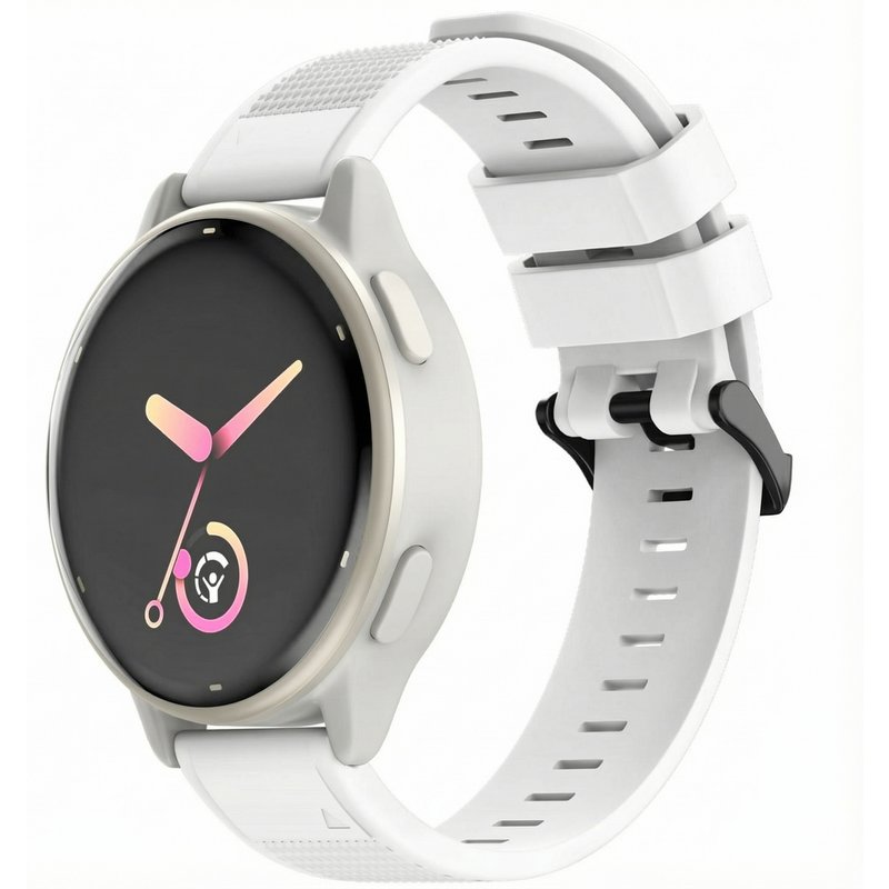 imoshion Bracelet QuickFit® en silicone - Connexion Garmin 22 mm - Blanc