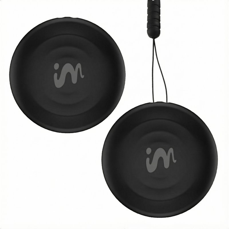 imoshion Wireless Tag - Tracker Bluetooth pour iOS - 2 pack - Noir