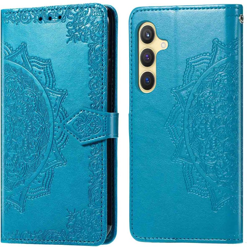 Coque Samsung Galaxy S25 - Similicuir - imoshion Coque portefeuille - étui téléphone Turquoise