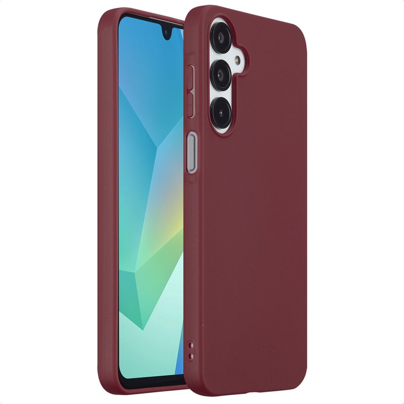 Coque Samsung Galaxy A16 (5G) - Silicones et TPU (doux) - imoshion Coque/Coque silicone - étui téléphone Rouge foncé