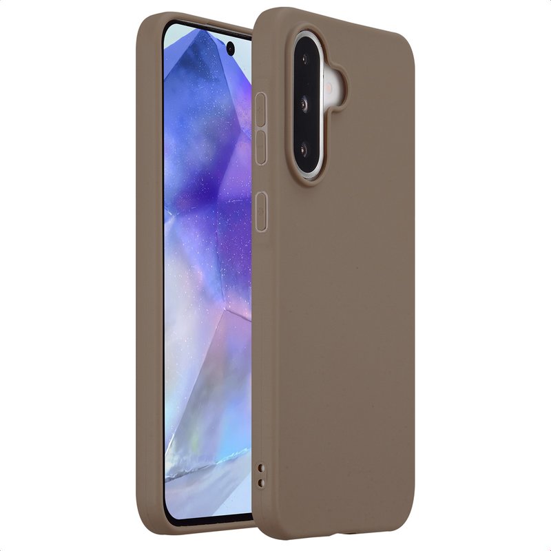 Coque Samsung Galaxy A56 (5G) - Silicones et TPU (doux) - imoshion Coque/Coque silicone - étui téléphone Marron