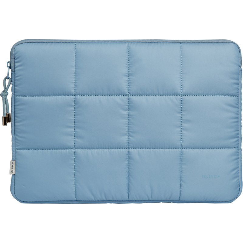 Selencia Pochette ordinateur Puffy 15-16 pouces - Slate Blue