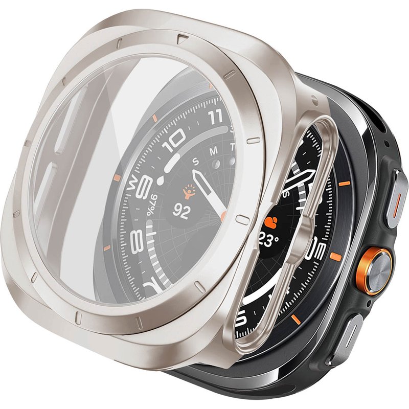 imoshion Coque rigide à couVerture complète Samsung Galaxy Watch Ultra (2024/2025) - Starlight