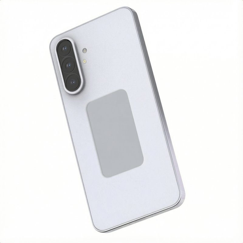 imoshion Plaque métallique pour support magnétique - Gris