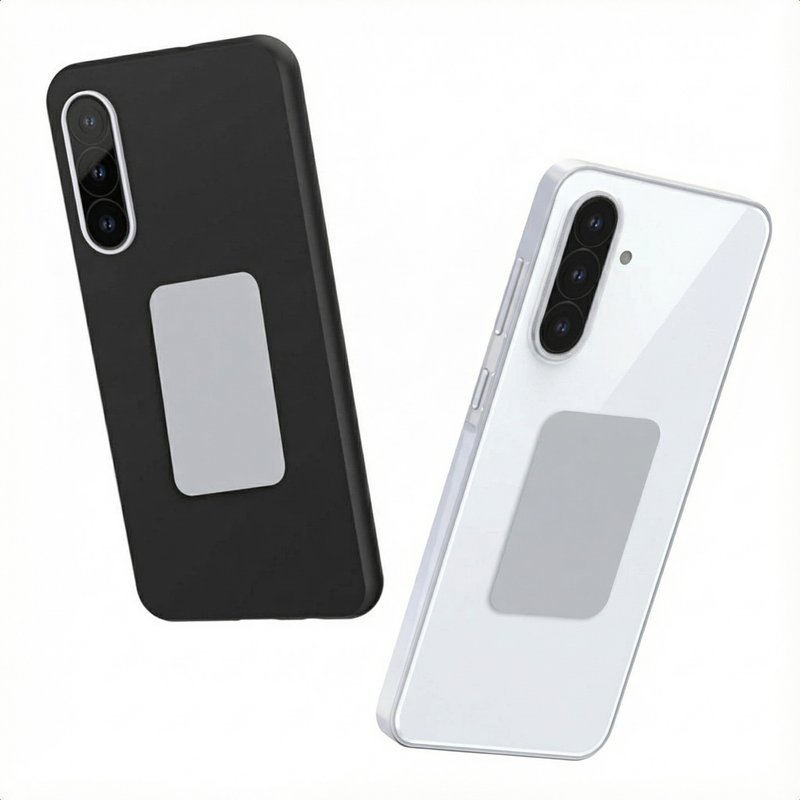 imoshion Lot de 2 plaques métalliques pour support magnétique - Gris